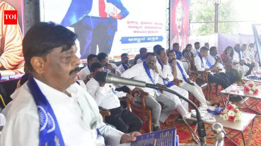 Make Dalit leader next Karnataka CM: Mahadevappa | Mysuru News