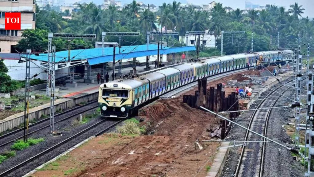 Kilambakkam railway station, skywalk set for March launch | Chennai News