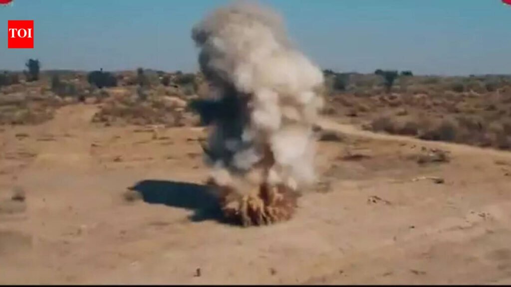 Army holds 2-wk long Khadga Shakti exercise in Bikaner | Jaipur News