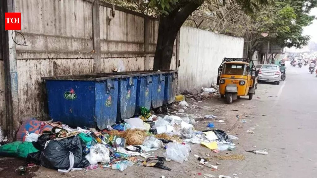 Open urination, overflowing garbage trolleys plague residents of Old City | Hyderabad News