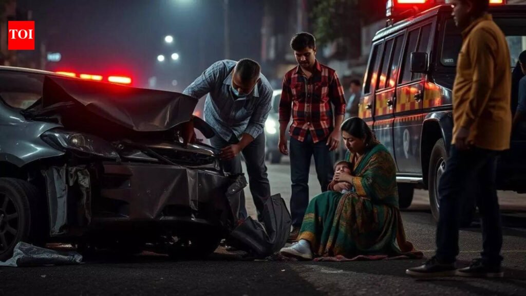 Man killed after youth rams car into family over parking dispute in Tamil Nadu; 3, including 6 month-old baby, injured | Chennai News