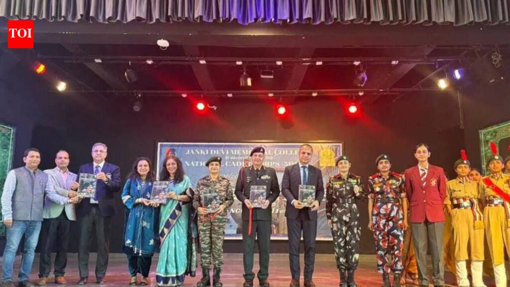JDMC celebrates annual NCC festival with courage and unity | Delhi News
