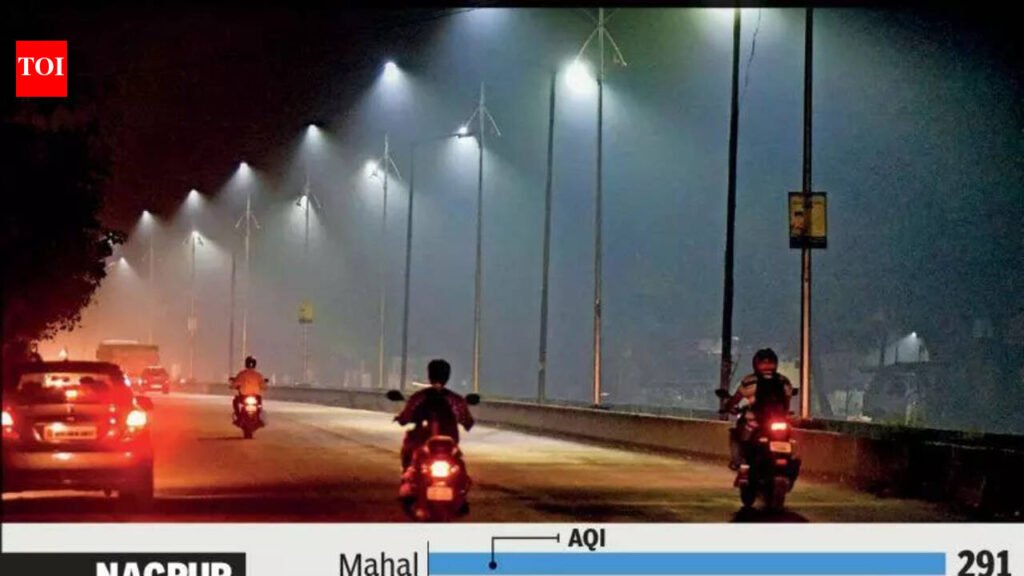 Nagpur air quality slips into poor category | Nagpur News