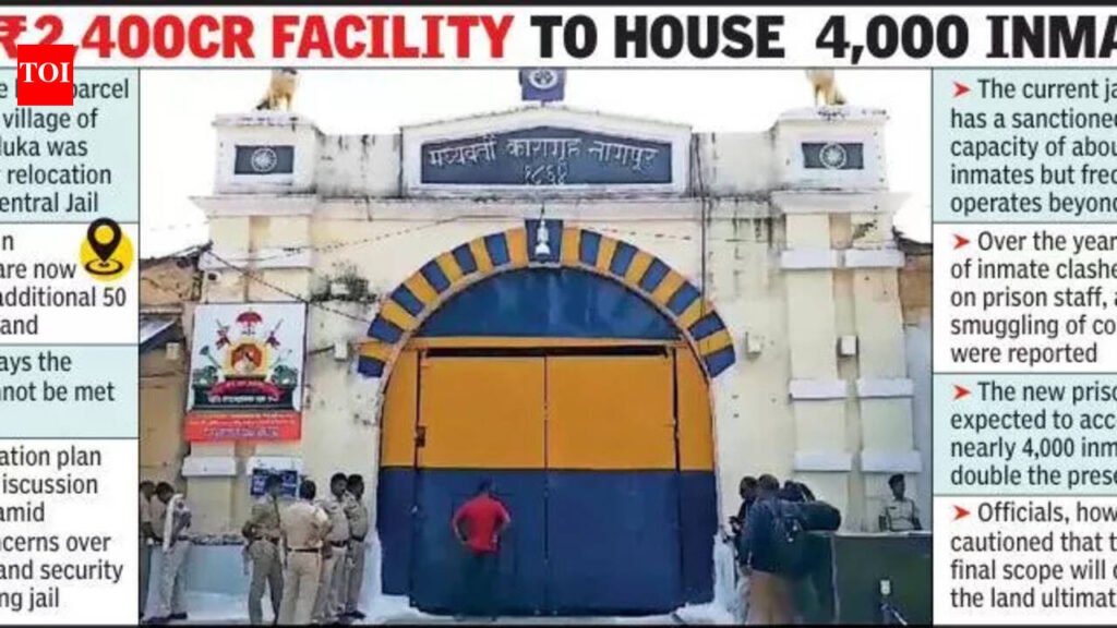 Central Jail Shifting Process In Shackles For Want Of More Land | Nagpur News