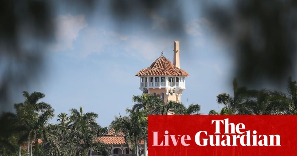 Suspected gunman identified after being shot dead at Mar-a-Lago – live | Donald Trump