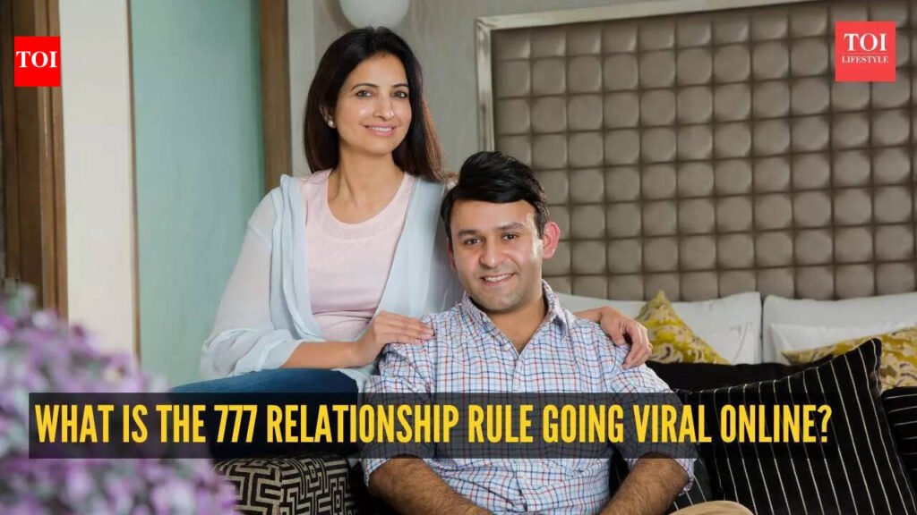 What is the 777 Relationship Rule going viral online?