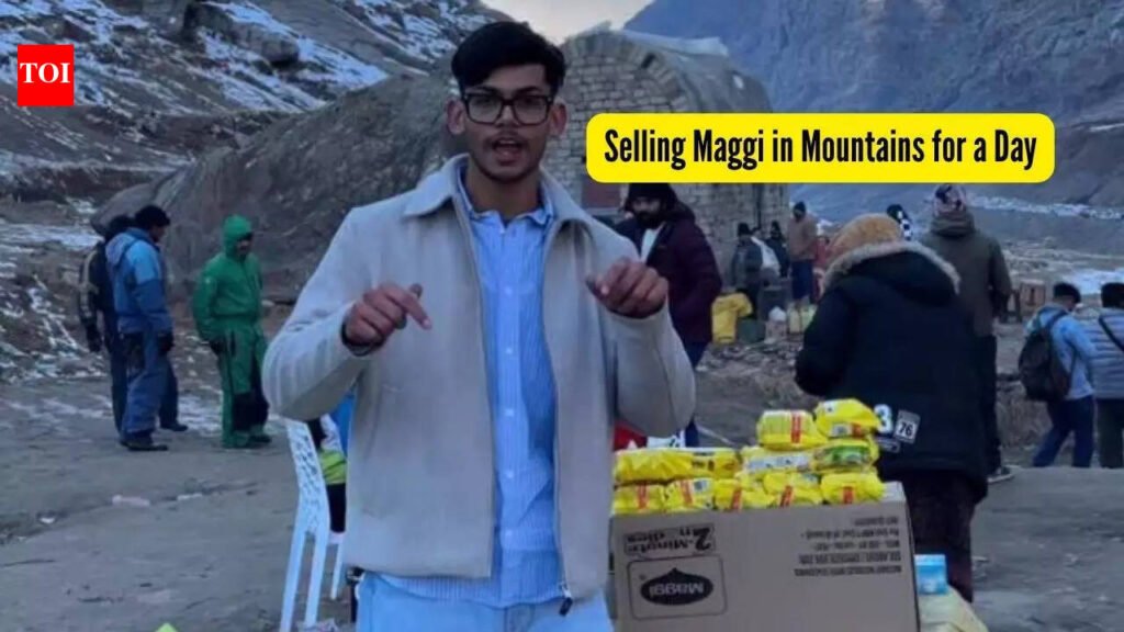 Badal Thakur: This young boy set up a small Maggi stall in the hills and made ₹21,000 in one day; “retirement plan” anyone?