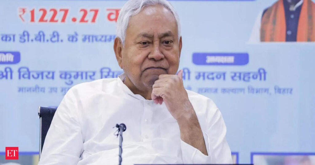 Nitish Kumar: Nitish Kumar hits back at ‘guns and bullets’ charge as Bihar assembly erupts