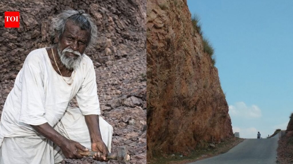 Dashrath Manjhi Story: “The man who moved mountains for love”: How Dashrath Manjhi carved an entire road with just a hammer |