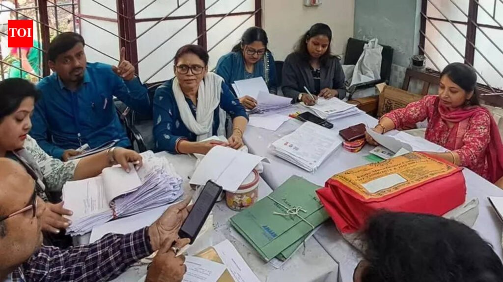 Four days, 60L cases, Sat deadline: SIR scrutiny keeps state on edge | Kolkata News