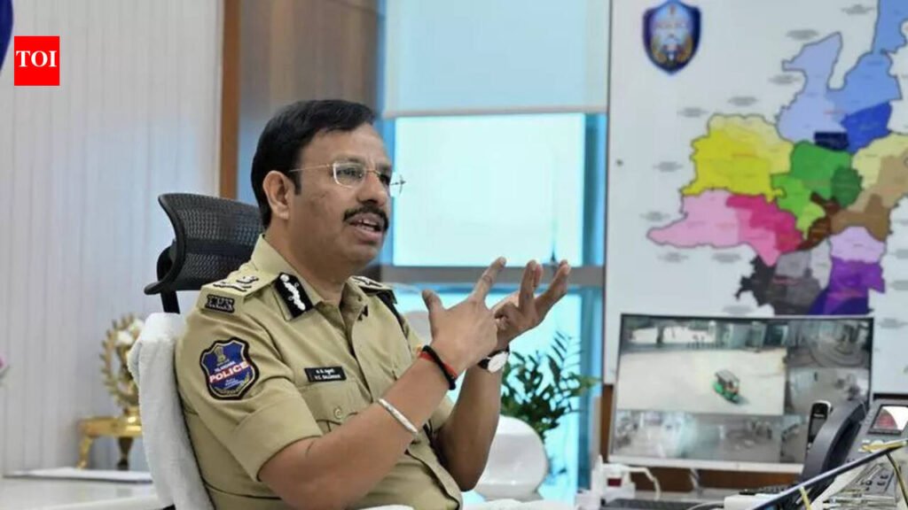 Will Use AI To Streamline Traffic, Says Hyderabad Police Commissioner VC Sajjanar | Hyderabad News