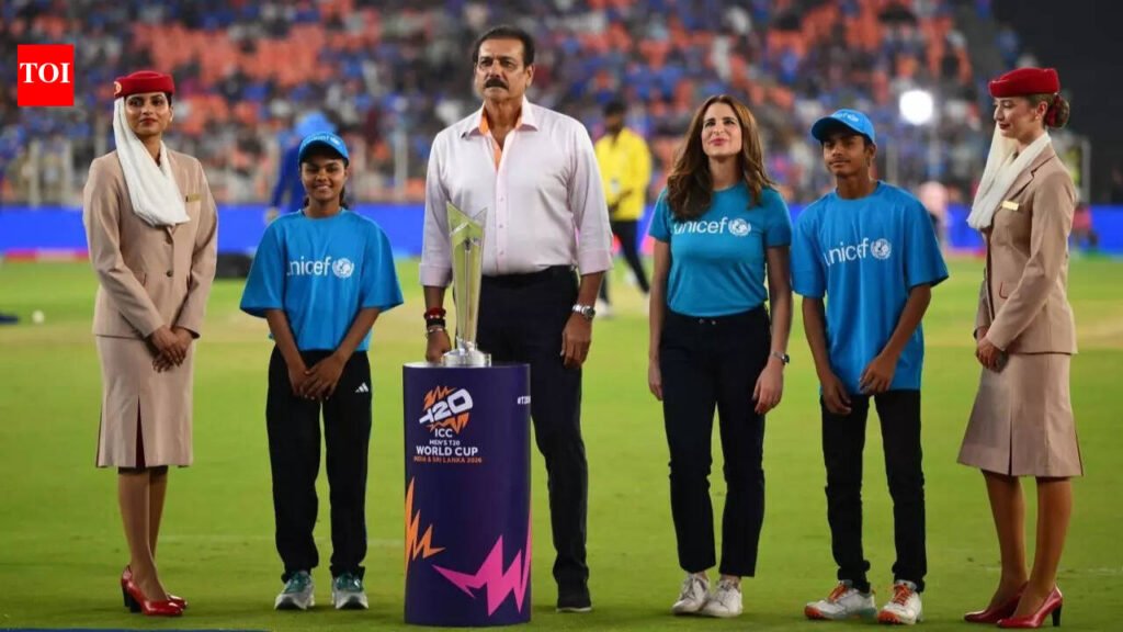 WC trophy walkouts with ICC-UNICEF for child’s right to play | Bhubaneswar News