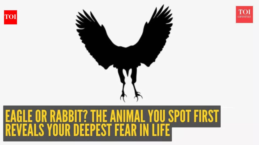 Brain Teaser: Optical illusion personality test: Eagle or rabbit? The animal you spot first reveals your deepest fear in life