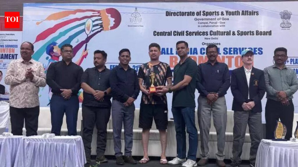 Ts Bisht: AG Jaipur’s TS Bisht wins two medals at All India Civil Services Badminton tournament | Jaipur News
