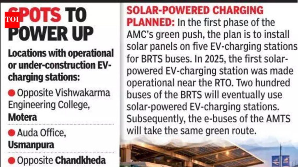 Ahmedabad: Four years until CWG, push for EV-charging sites continues | Ahmedabad News