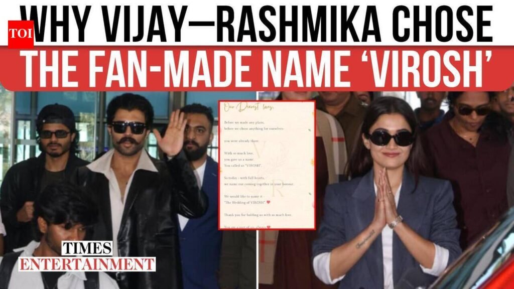 Rashmika Mandanna or Vijay Deverakonda: Comparing the box-office influence of South India’s new power couple | Hindi Movie News