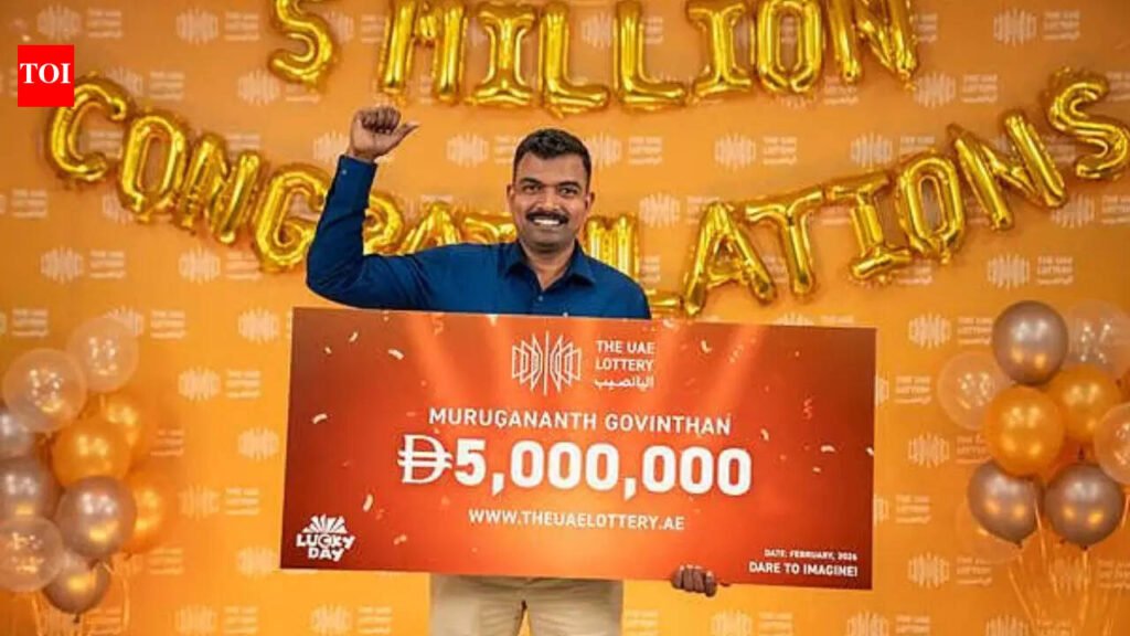 Indian-origin expat wins Dh5 million in UAE lottery, reveals plans to buy dream home | World News