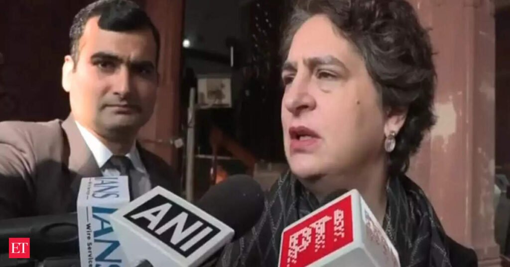 Highly condemnable, shameful: Priyanka slams arrest of IYC leaders