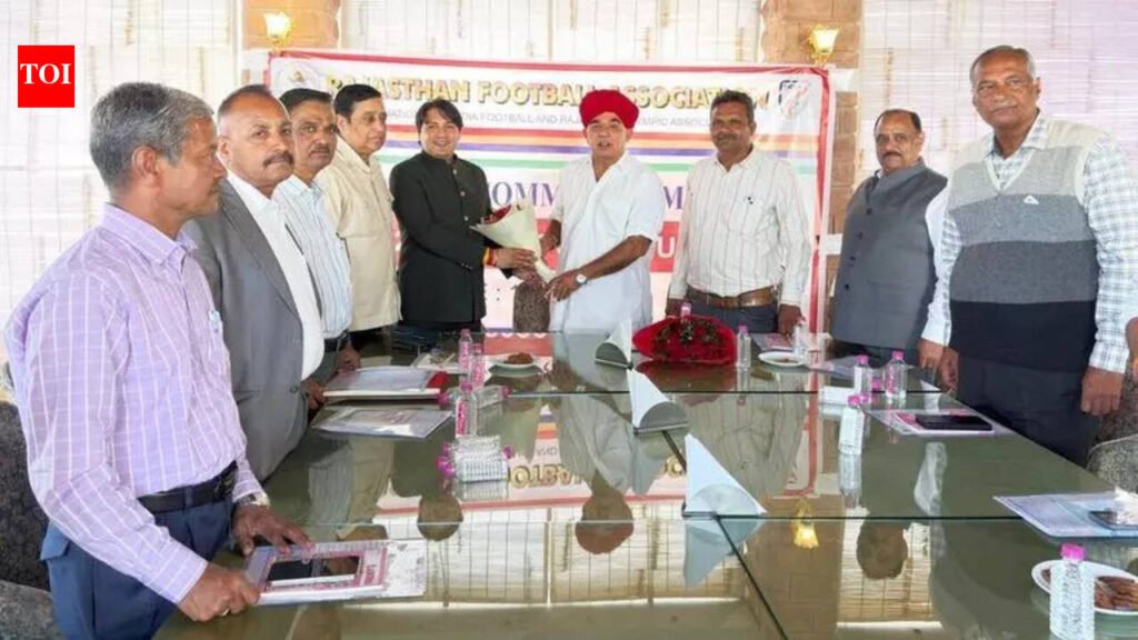 Rajasthan Football Association: Prahlad Fardoda appointed Rajasthan Football Association chairman in the executive meeting | Jaipur News
