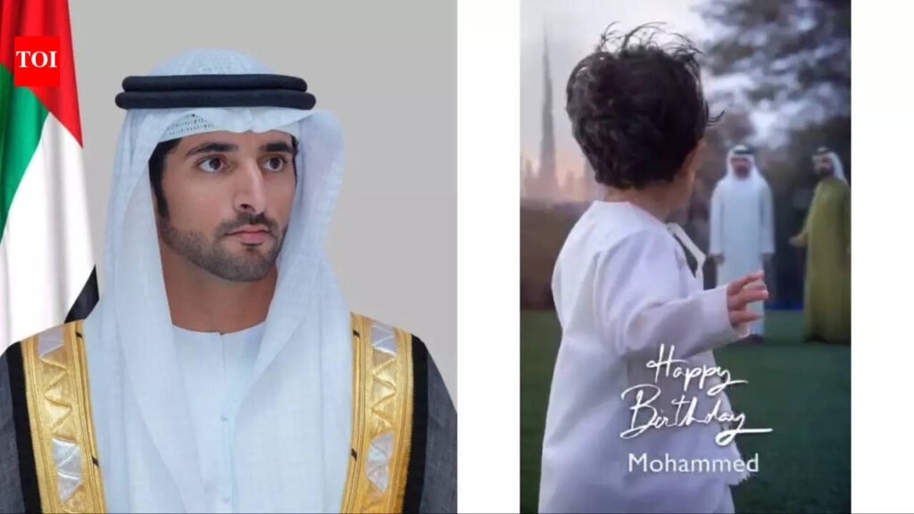 Dubai Crown Prince Sheikh Hamdan’s emotional birthday tribute to son Mohammed melts hearts online: Heartfelt video montage goes viral