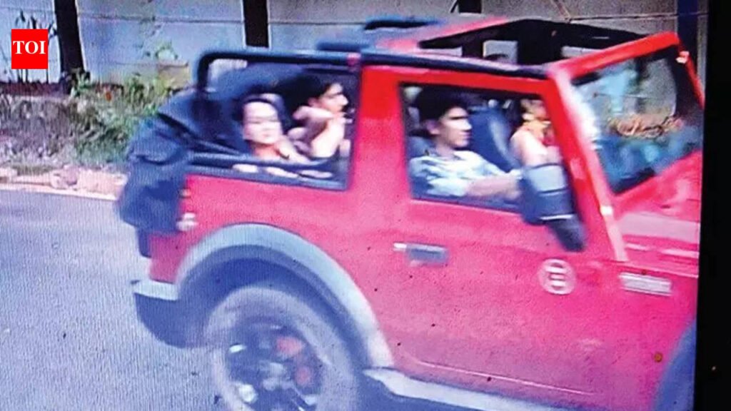Delhi student drove rented Thar that killed Bhopal tourist in Goa | Goa News