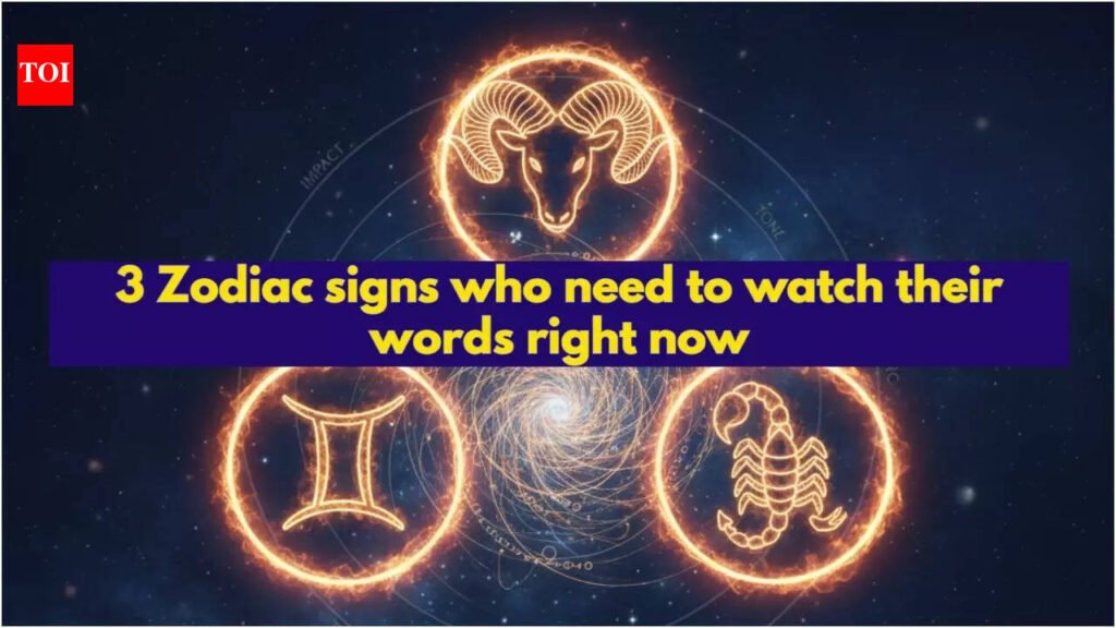3 Zodiac signs who need to watch their words right now