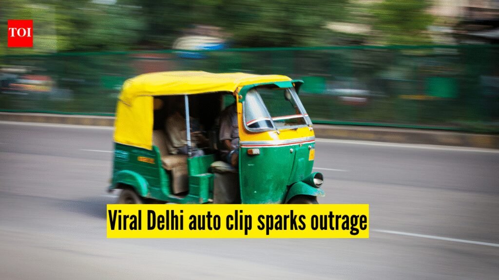 Viral video shows Delhi auto driver allegedly offering illegal services to foreign tourist; social media demands action |