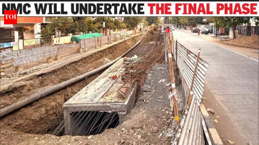 Storm Water Drain Being Laid, Pratap Nagar Road Work Gets Push | Nagpur News