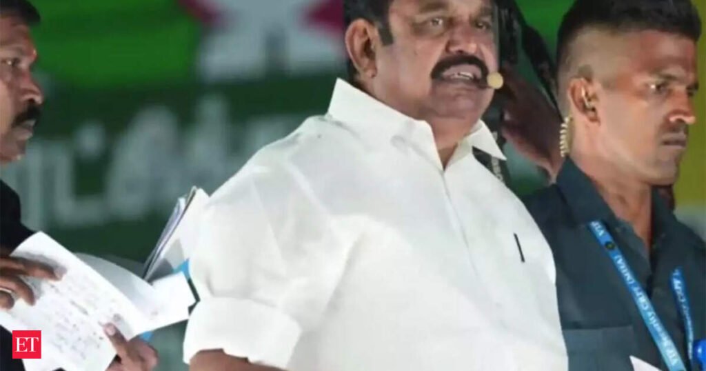 Will cancel tenders of DMK govt projects being implemented in haste, says Palaniswami