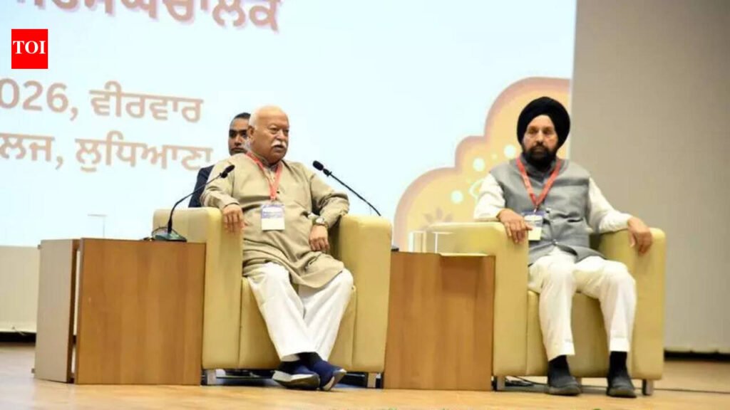 We don’t engage in vote politics: RSS chief | Ludhiana News