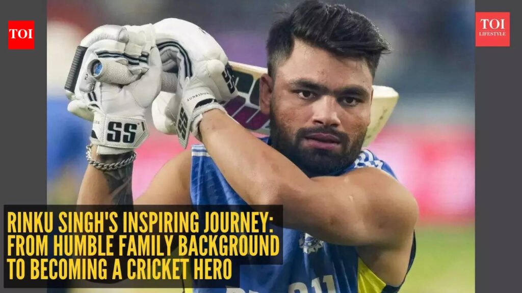 Rinku Singh Life Journey: Rinku Singh’s inspiring journey: From father working at a gas cylinder company to Rinku becoming a cricket hero and playing for the T20 World Cup |