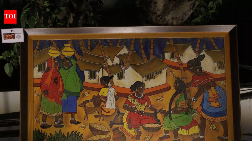 An artistic display of seminal works A. A. Almelkar and Akkitham Narayanan | Delhi News