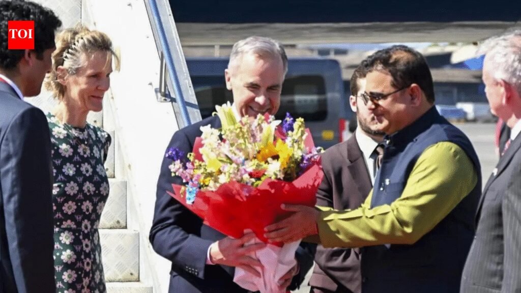 ‘Will unlock new opportunities’: Canadian PM Mark Carney hails India as world’s fastest-growing economy, kicks off 4-day tour | India News