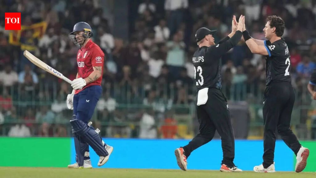 England 50/3 in 7.1 Overs | ENG vs NZ Live Cricket Score, T20 World Cup 2026: Pakistan sense exit as England suffer early blows against New Zealand