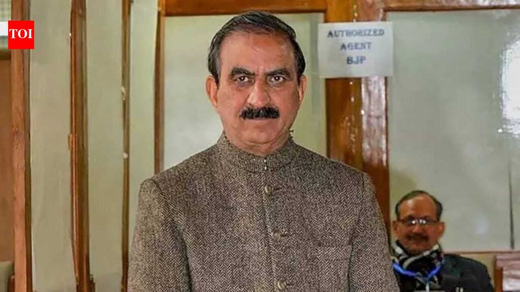 Himachal chief minister Sukhvinder Singh Sukhu inaugurates 3 MRI machines at IGMC Shimla | Chandigarh News