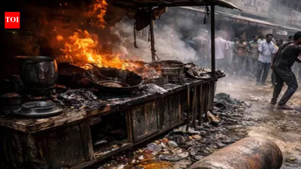 11 injured in LPG cylinder blast in West Champaran | Patna News