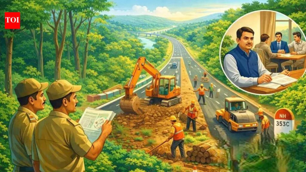 NH projects in Gadchiroli get boost as forest dept orders land diversion | Nagpur News