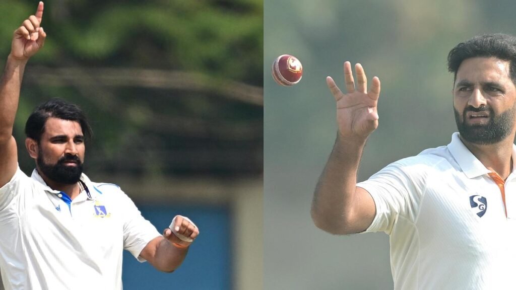 Shami, Nabi stake claim for a spot in Indian team