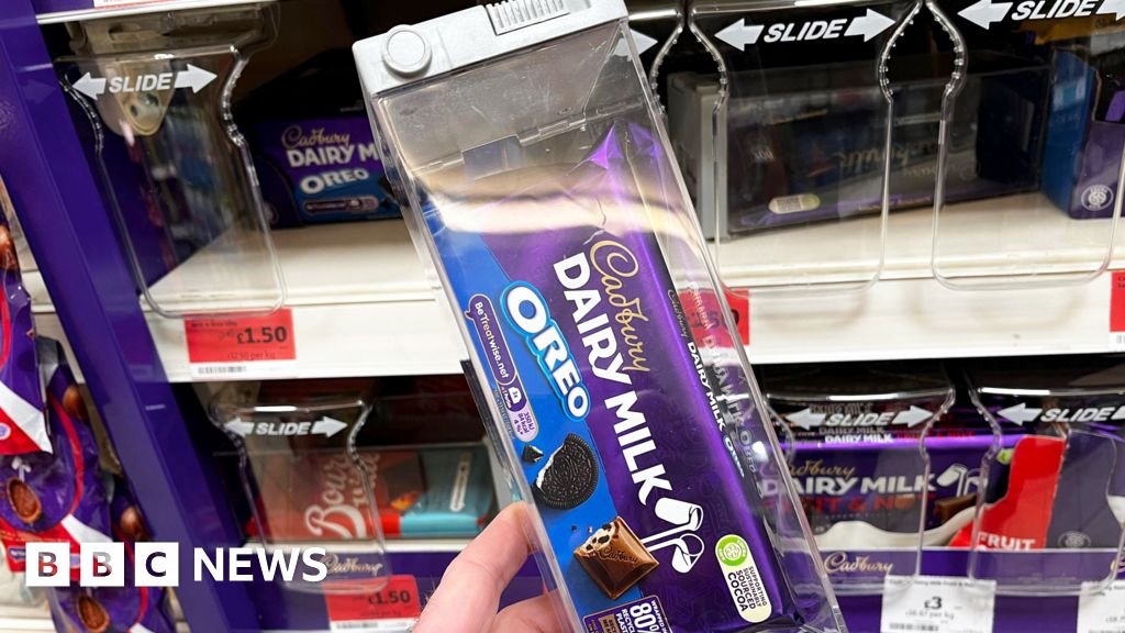 Chocolate kept in anti-theft boxes as retailers warn it’s being stolen to order