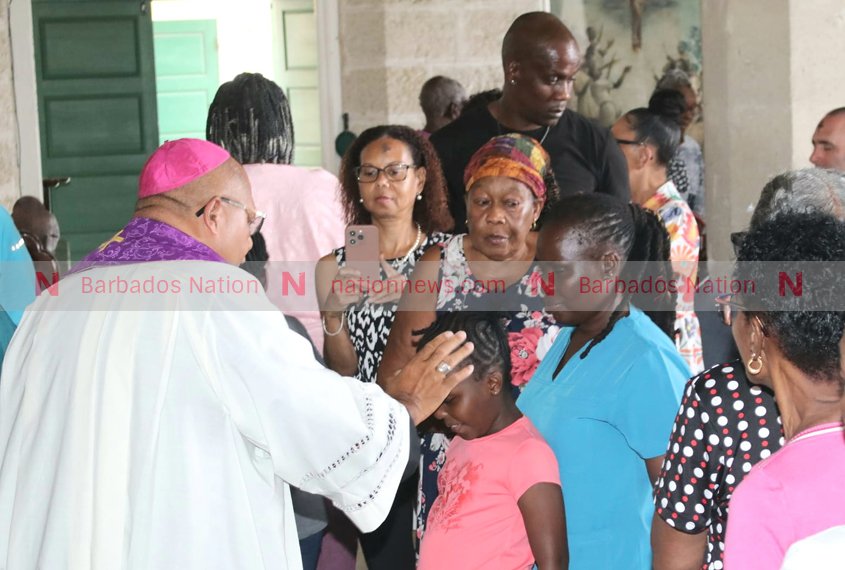 Ash Wednesday services across Barbados