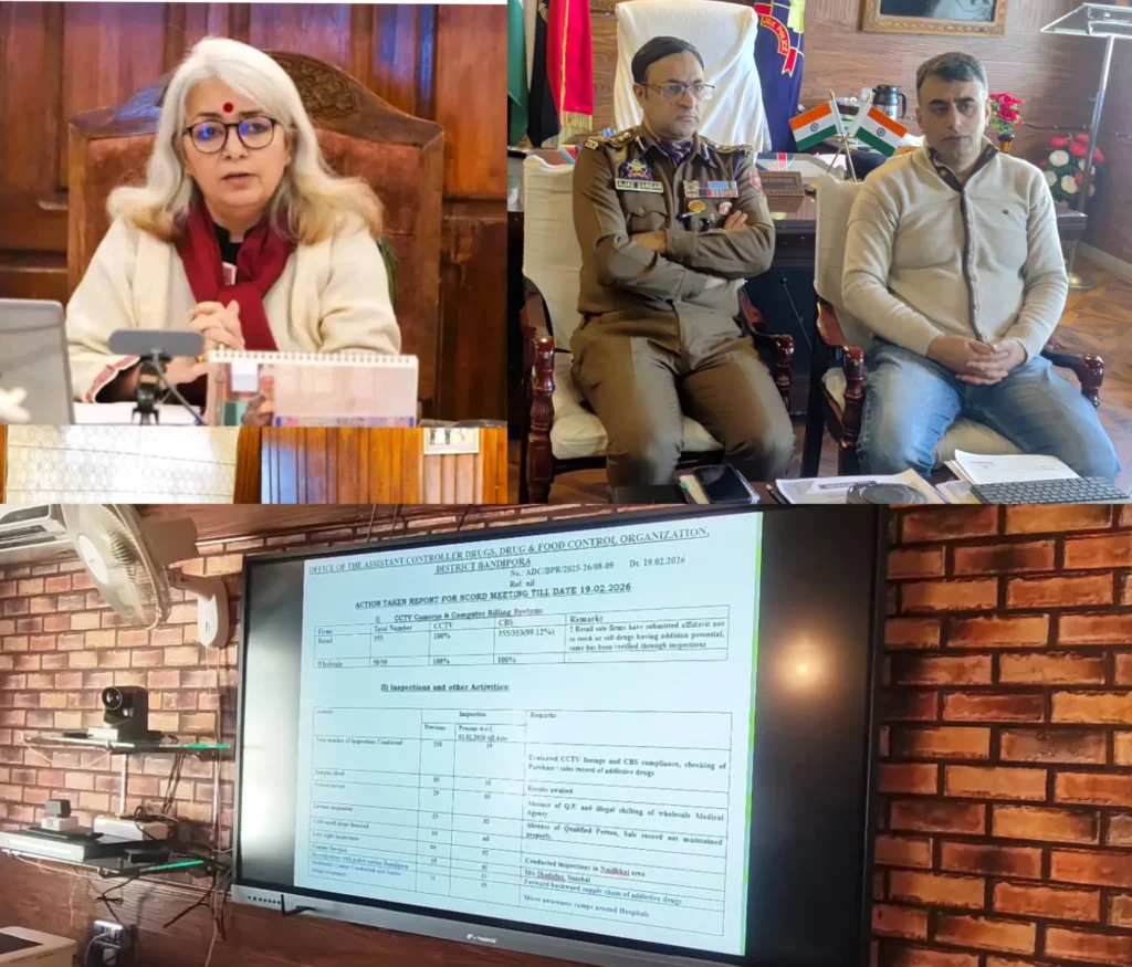DM Bandipora reviews anti-drug measures at NCORD meet – Rising Kashmir