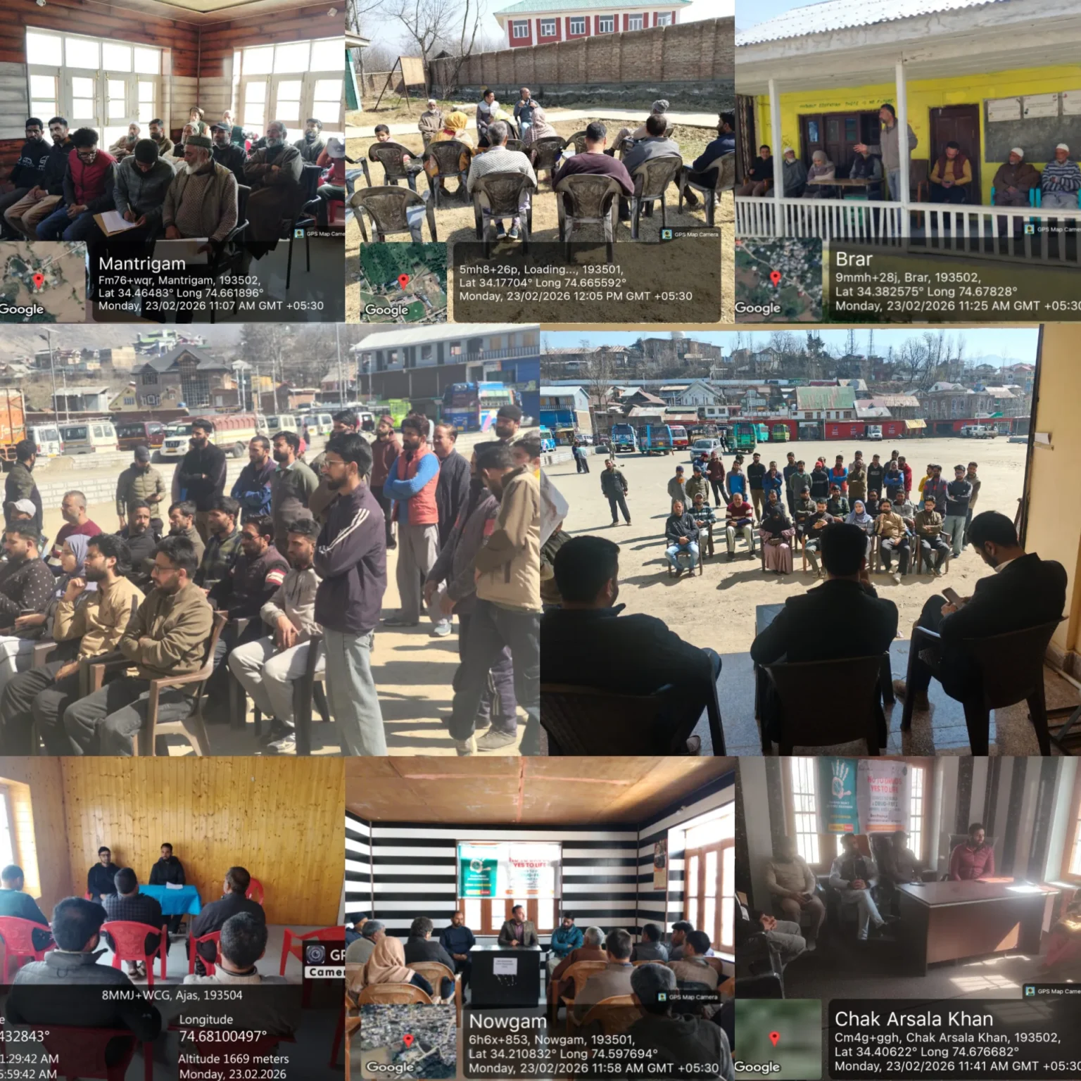 IEC programmes under Nasha Mukht Abhiyan held across Bandipora panchayats – Rising Kashmir