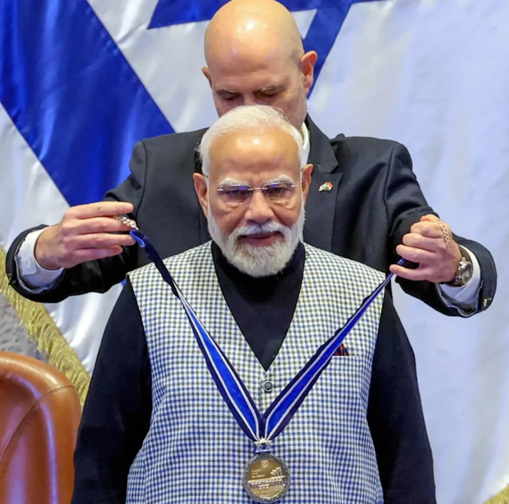 Israeli Parliament confers ‘Speaker of the Knesset Medal’ on PM Modi – Rising Kashmir