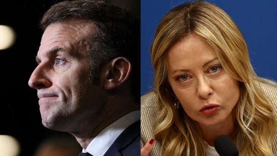 A slain right-wing activist and a war of words: Row between Emmanuel Macron and Giorgia Meloni explained
