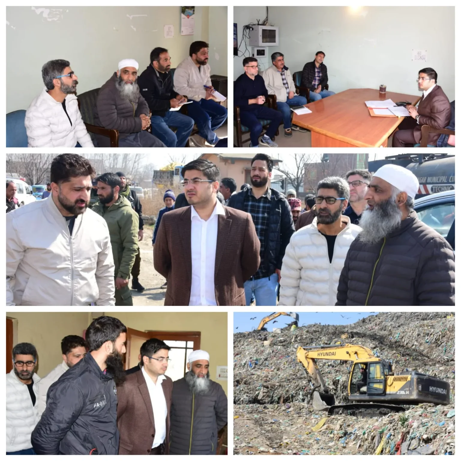 Commissioner SMC Reviews Scientific Waste Processing at Achan Facility – Rising Kashmir