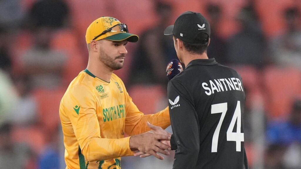 T20 World Cup: South Africa win toss, opt to bowl against New Zealand