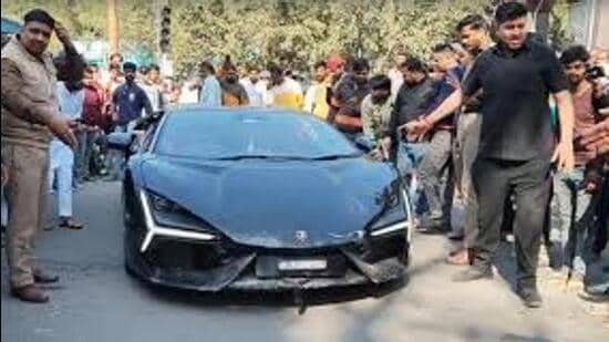 Lamborghini seized in Kanpur crash released after 20 days on ₹8.30 crore surety bond
