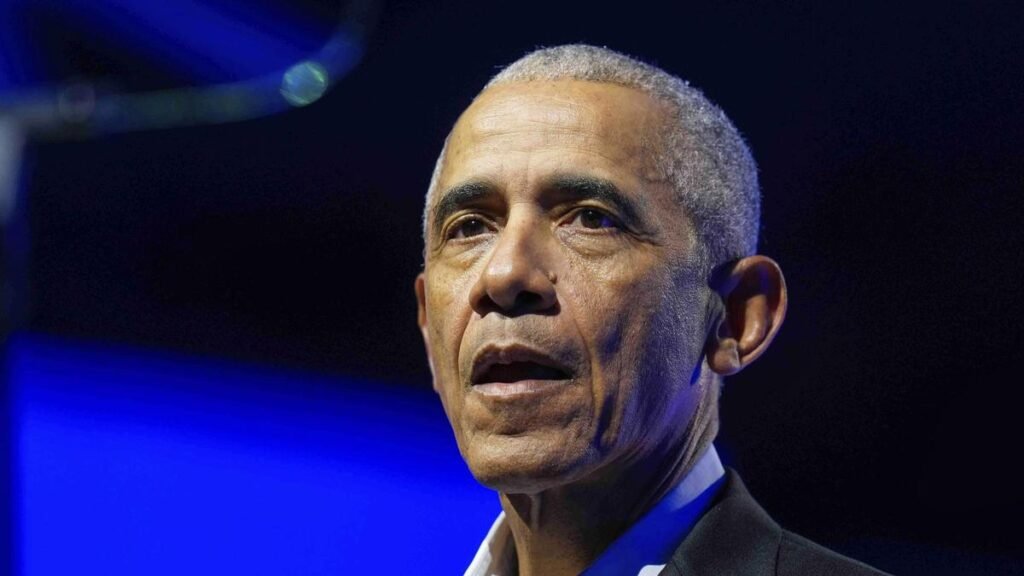 Barack Obama deplores lack of shame after Donald Trump racist social media post