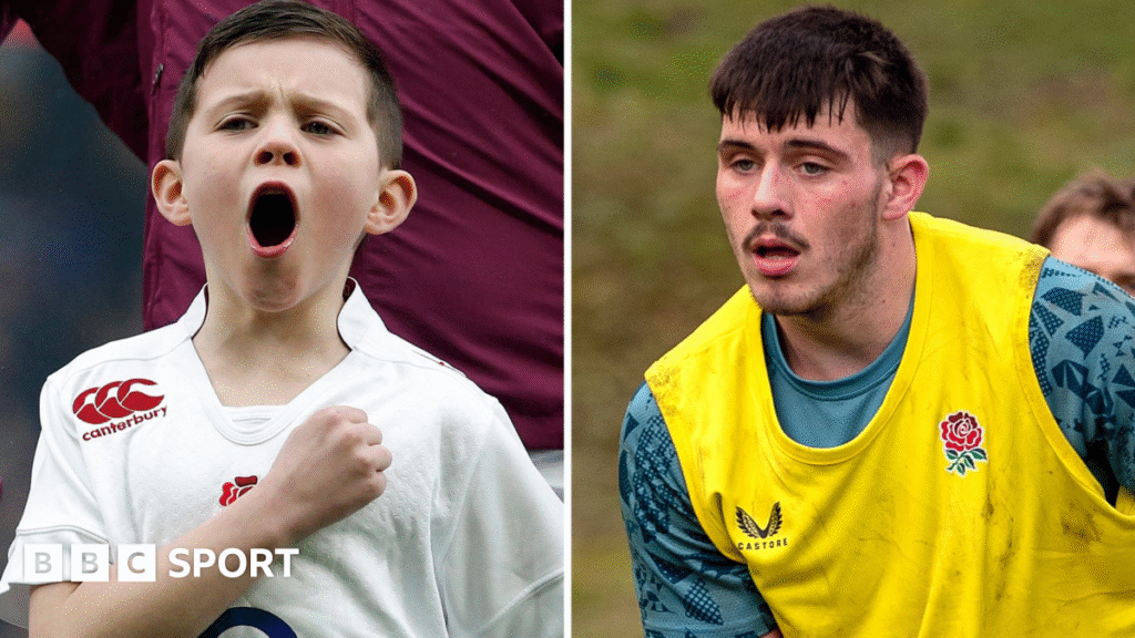 Harry Westlake: Viral England mascot to U18 Six Nations squad