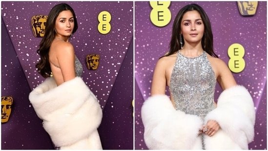 Alia Bhatt’s BAFTA 2026 debut: Actor channels old Hollywood glamour in silver Gucci gown inspired by Marilyn Monroe